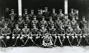 Whittle Prints: Group portrait of F Whittle, RAF College Cranwell