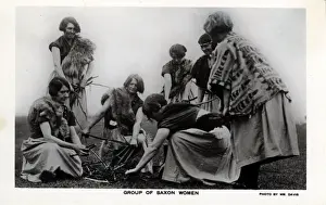 Barking Prints: Group of Saxon Women, Barking, Essex