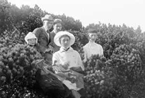 Schneeberg Prints: Group in shrubs on Schneeberg, Austria
