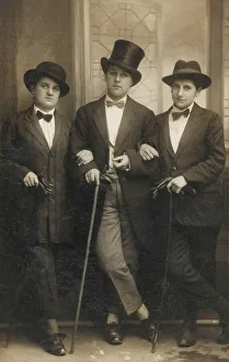 Gloves Collection: A group of three transvestites