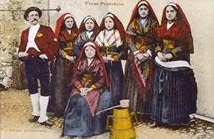 Vallee Prints: Group from the Val d Ossau
