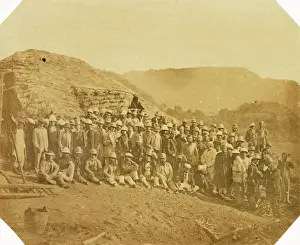 Clowser Prints: Group of visitors to the works