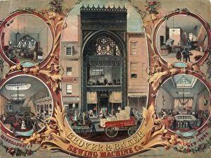 New York Gallery: Grover & Banker Sewing Machine Co. 495 Broadway New York