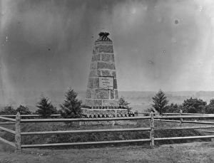 Battle Field Gallery: Groveton, Virginia. Monument on battlefield of Groveton