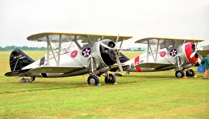 Duxford Prints: Grumman F3F-2 Replica N100TF and N20F