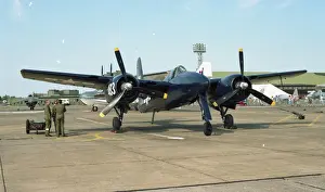 Fairford Prints: Grumman - F7F-3P Tigercat G-RUMT (ex N7235C - 80425)