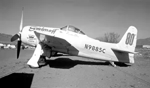 Slovak Prints: Grumman F8F Bearcat N9885C Smirnoff