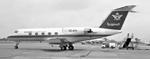 Peter Butt Transport Collection Prints: Grumman G-1159 Gulfstream II HZ-AFH