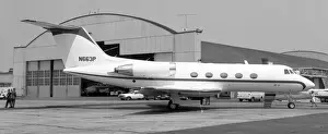 Phillips Prints: Grumman G-1159 Gulfstream II N663P