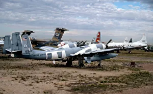 Davis Monthan Prints: Grumman OV-1C Mohawk 67-18903