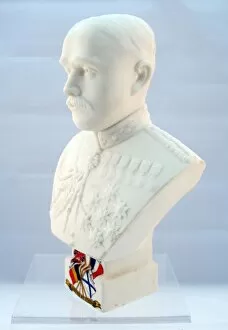 Ware Gallery: GS Chadwick bust portrait of Sir John French