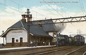 GTR Station, Sarnia Tunnel, Ontario, Canada