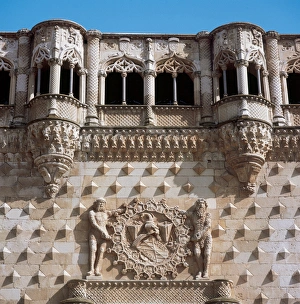 Castilla Gallery: Guadalajara. The Infantado Palace. Spain