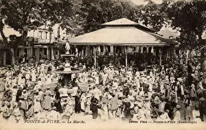 Overseas Prints: Guadeloupe - Pointe-a-Pitre - Marketplace