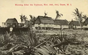 Guam - Houses undamaged after Typhoon