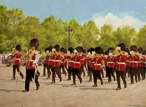 Guards Band in the Mall, London