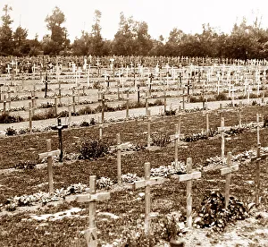 The Guards Cemetery, Windy Corner, Festubert - WW1