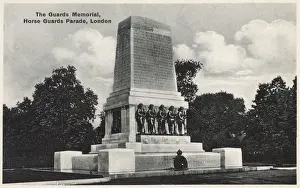Gibert Prints: The Guards Memorial, Horse Guards Parade, London