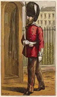 Guardsman Prints: GUARDSMAN ON DUTY 1875