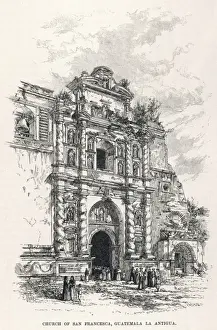 Guatemala Prints: Guatemala / Antigua 1885