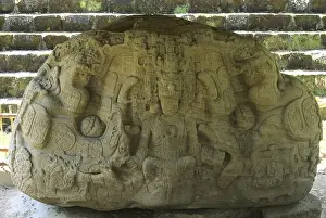 Guatemala. QuiriguᮠMaya Zoomorph