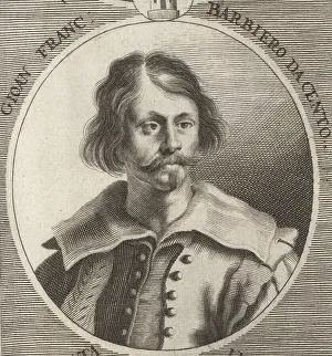 Philipp Kilian Prints: Guercino, Italian Baroque painter and draftsman, 1591-1666