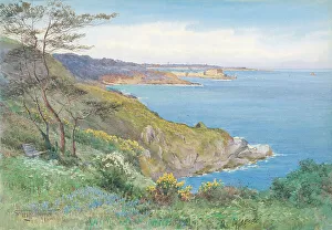 Channel Prints: Guernsey Harbour and Fermain Point