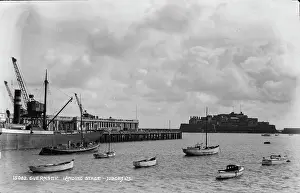 Guernsey Prints: Guernsey Landing Stage