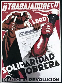 Vicente Collection: Guerra Civil Espanola (1936-1939). Trabajadores!!