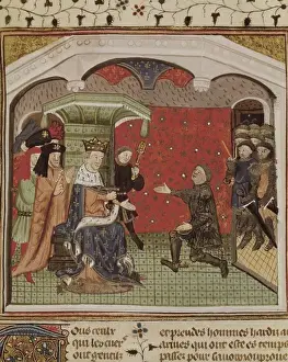 Bertrand Prints: GUESCLIN, Bertrand du (1315-1380). French general