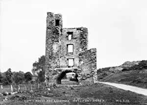Louth Prints: Guest House and Gateway, Mellifont Abbey