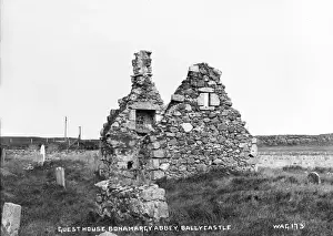 Ballycastle Prints: Guesthouse, Bonamargy Abbey, Ballycastle