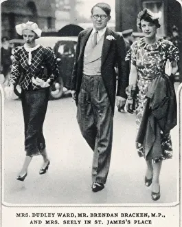 Reception Prints: Guests at the Chetwode-Berry wedding, 1936