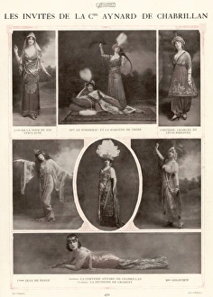 Guests Collection: Guests of Countess Aynard de Chabrillan
