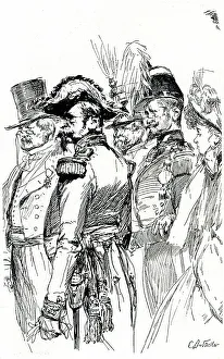 Edouard Collection: Guests at an official reception, France