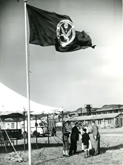 Guests, right, being received by the Royal Aeronautical ?