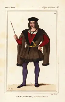 Rochefort Prints: Gui de Rochefort, Chancelier de France, 1447-1507