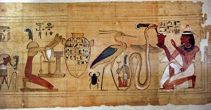 Scripture Collection: Guide to afterlife for Amunem-wija. Egypt