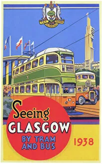 Images Dated 24th January 2011: Guidebook - Seeing Glasgow by Tram and Bus