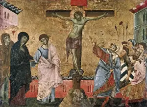 Nazionale Prints: Guido da Siena, School (13th century). Crucifixion