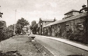 Warren Gallery: Guildford Union workhouse during its First World War use as a military hospital