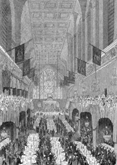 Entertained Prints: Guildhall Banquet