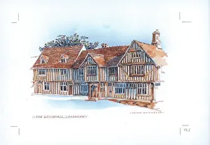Guildhall Prints: The Guildhall, Lavenham