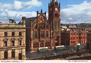 Guildhall Prints: The Guildhall, Londonderry, Northern Ireland