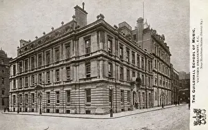 Embankment Prints: The Guildhall School Of Music, Victoria Embankment, London