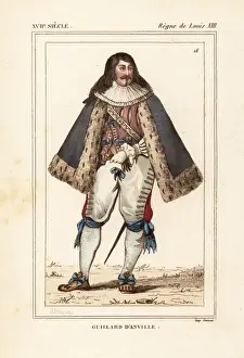 Guillard d Anville, author of La Chastete 1624