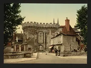 Chartres Prints: Guillaume gate, Chartres, France