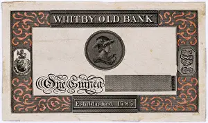 Banknote Prints: GUINEA NOTE FROM WHITBY