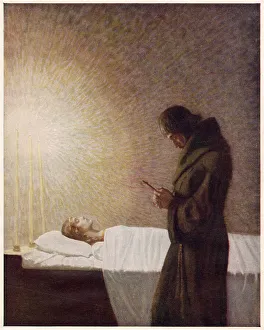 Arthurian Prints: Guinevere Dead