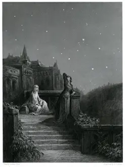 GUINEVERE ON THE TERRACE